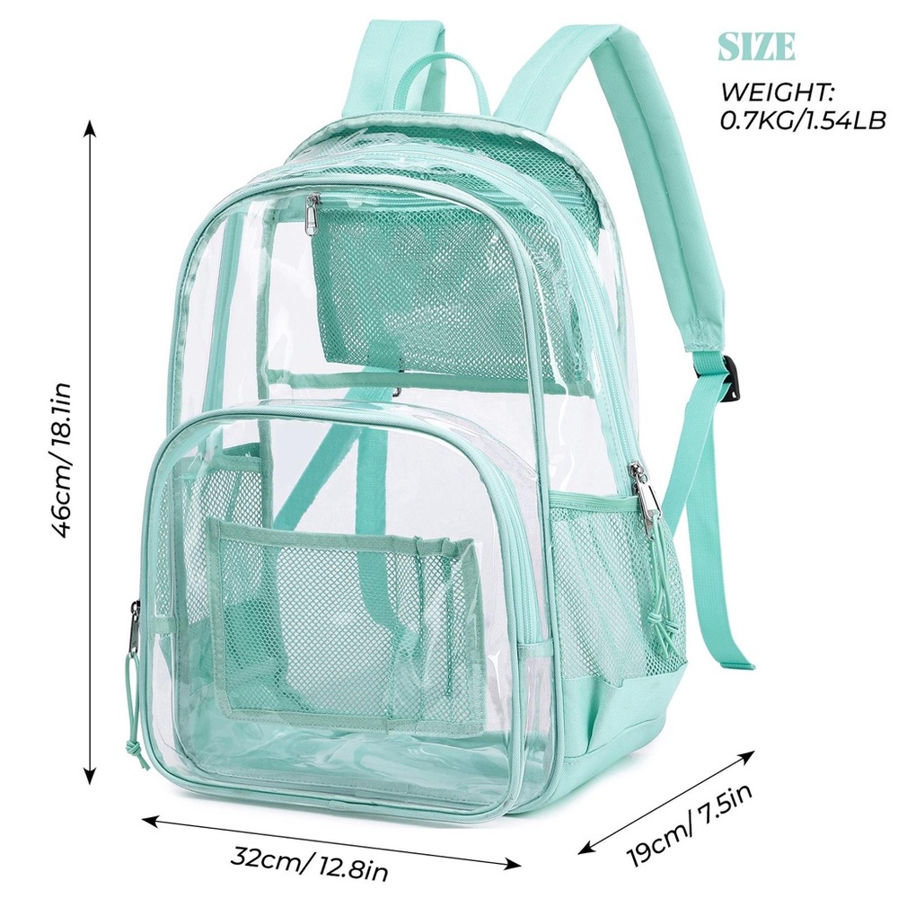 Clear backpacks - Picture 3 of 14
